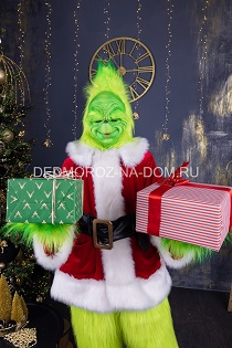 Костюмы Деда Мороза и Снегурочки -  Комплект «Гринч — похититель Рождества»