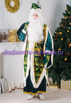 Костюмы Деда Мороза и Снегурочки -  Комплект «Таёжный»