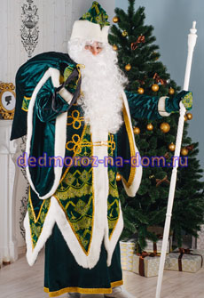 Костюмы Деда Мороза и Снегурочки -  Комплект «Таёжный»